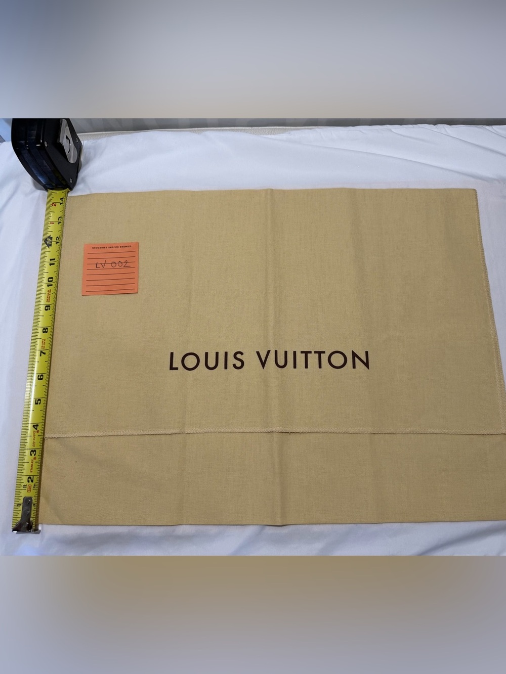 Louis Vuitton Logo Dust Bag - Picture 3 of 5